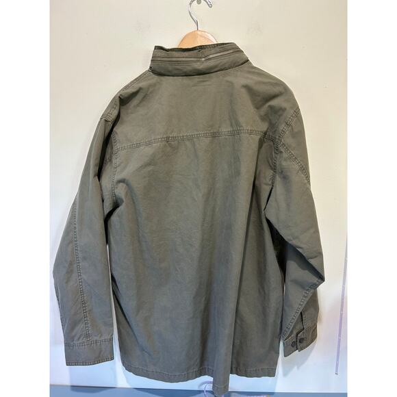 Route 66 Original Clothing mens jacket size L green army canvas utility - Picture 4 of 8